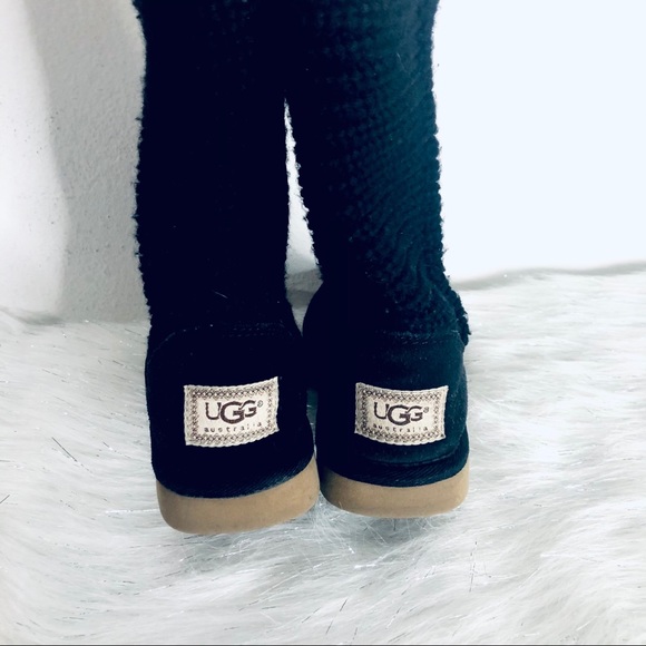 UGG AUSTRALIA WOMEN’S KNIT BOOTS.SIZE 6 - Picture 7 of 9